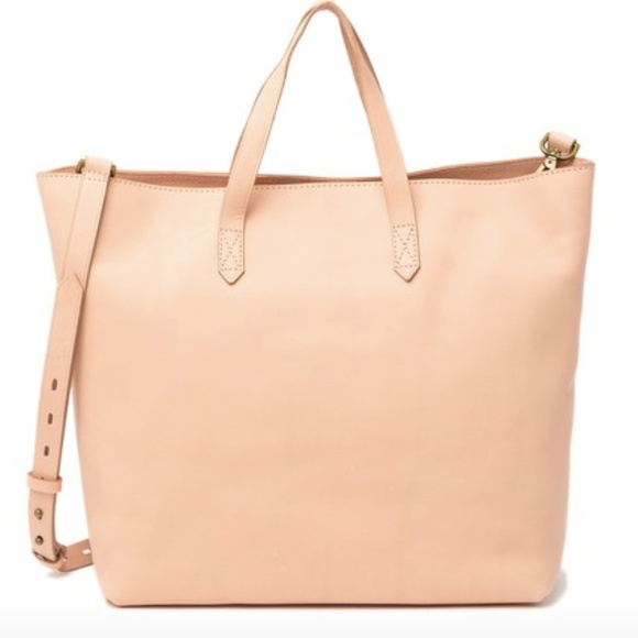 Madewell Handbags - Madewell Zip-Top Transport Leather Carryall